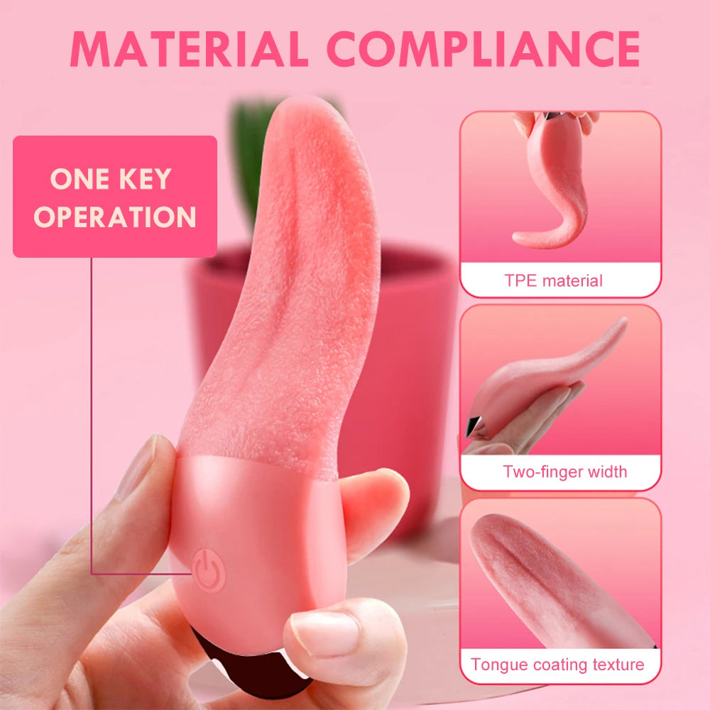 PleasurePulse Tongue Vibration Stimulator - Pik A Pleasure