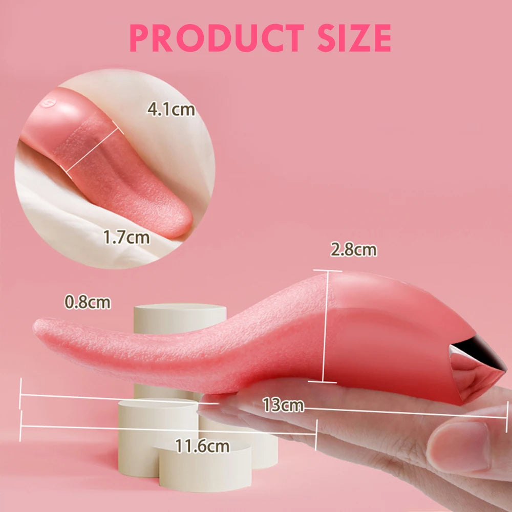 PleasurePulse Tongue Vibration Stimulator - Pik A Pleasure