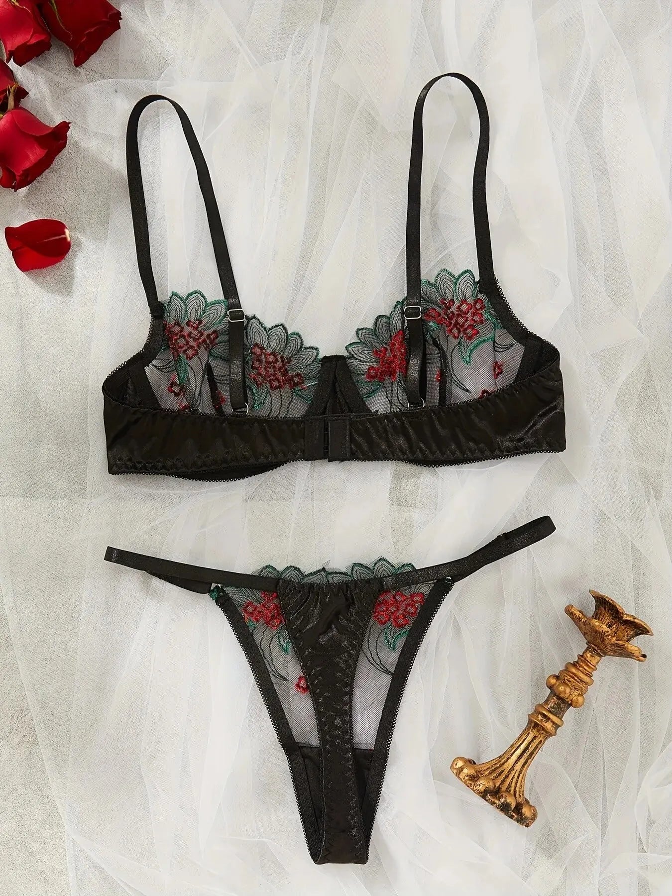 Whisper Lace Intimates Set - Pik A Pleasure