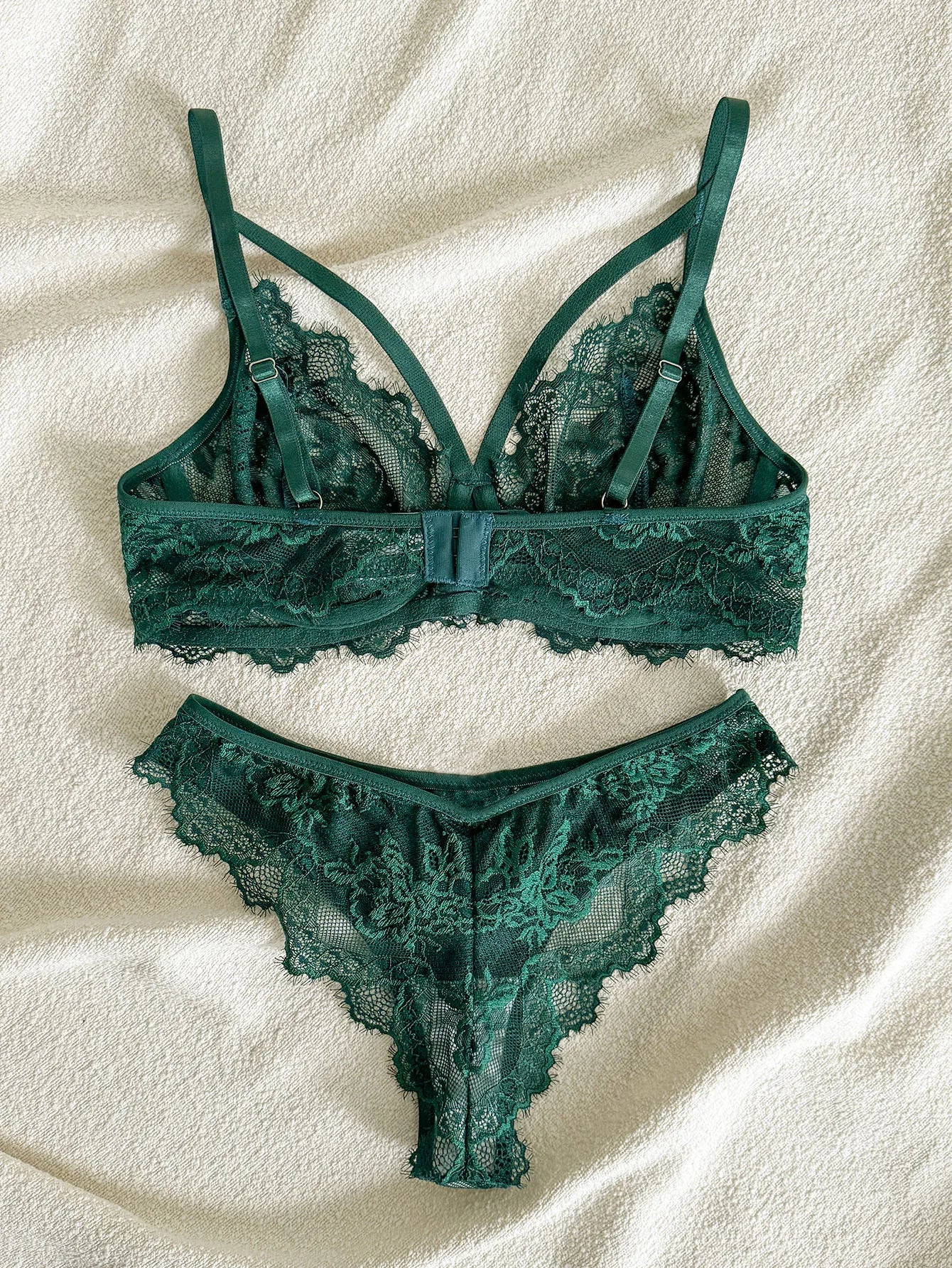 Sexy Satin Mesh lingerie - Pik A Pleasure