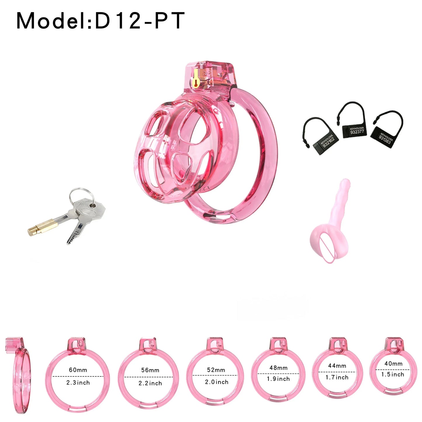 Mamba Male Chastity Cage ā Super Soft Silicone