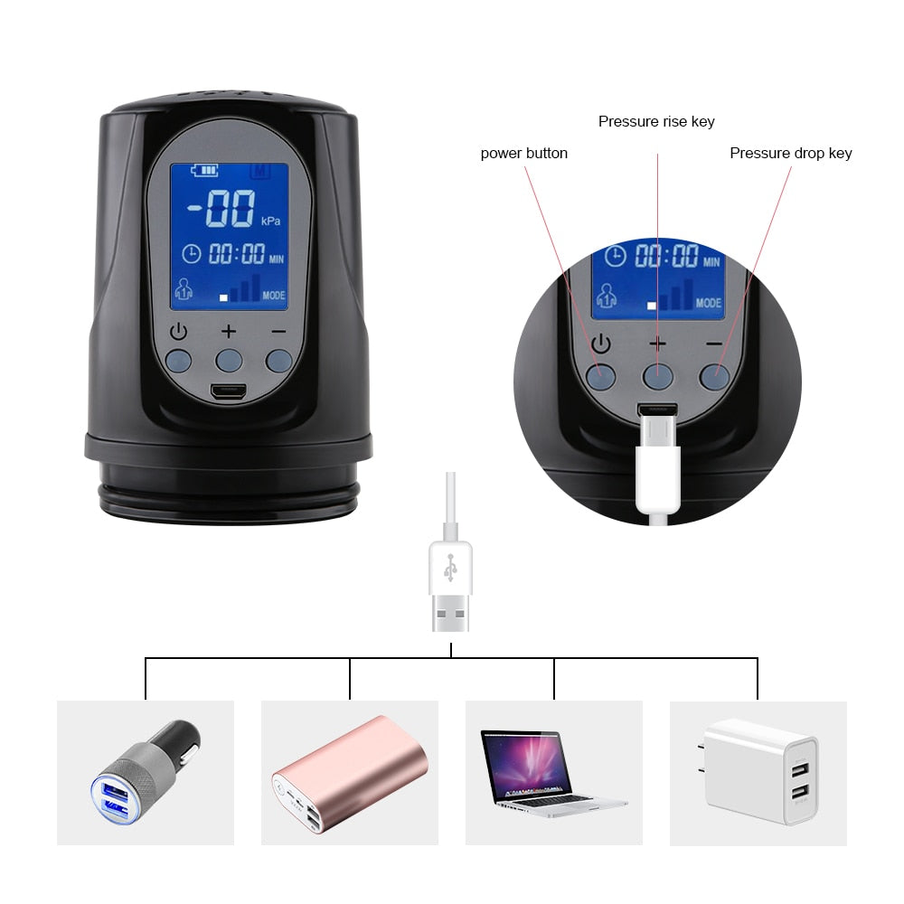 Optimum Series Male Pump - Pik A Pleasure