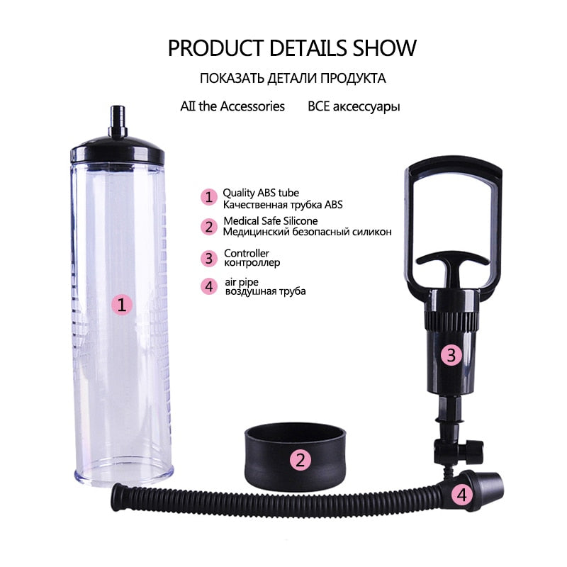 Clear Penis Enlarger - Pik A Pleasure