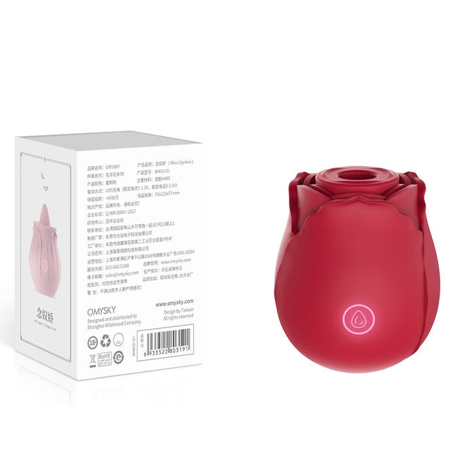 The Rose - Irresistible Desirable Clitoral Stimulator - Pik A Pleasure