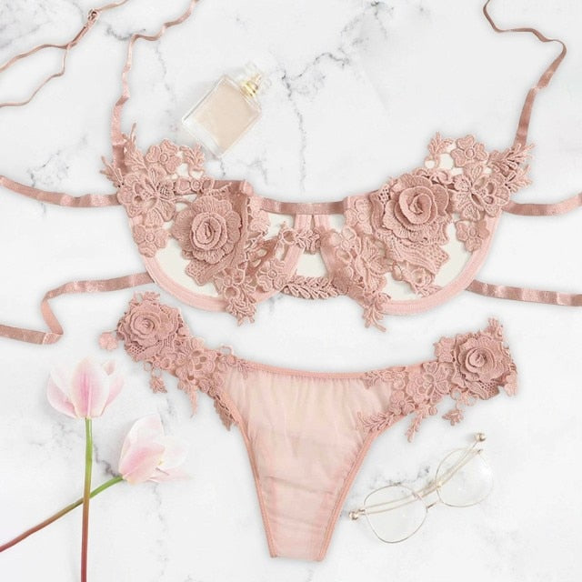 3Pc Pleasure Garter Set - Pik A Pleasure