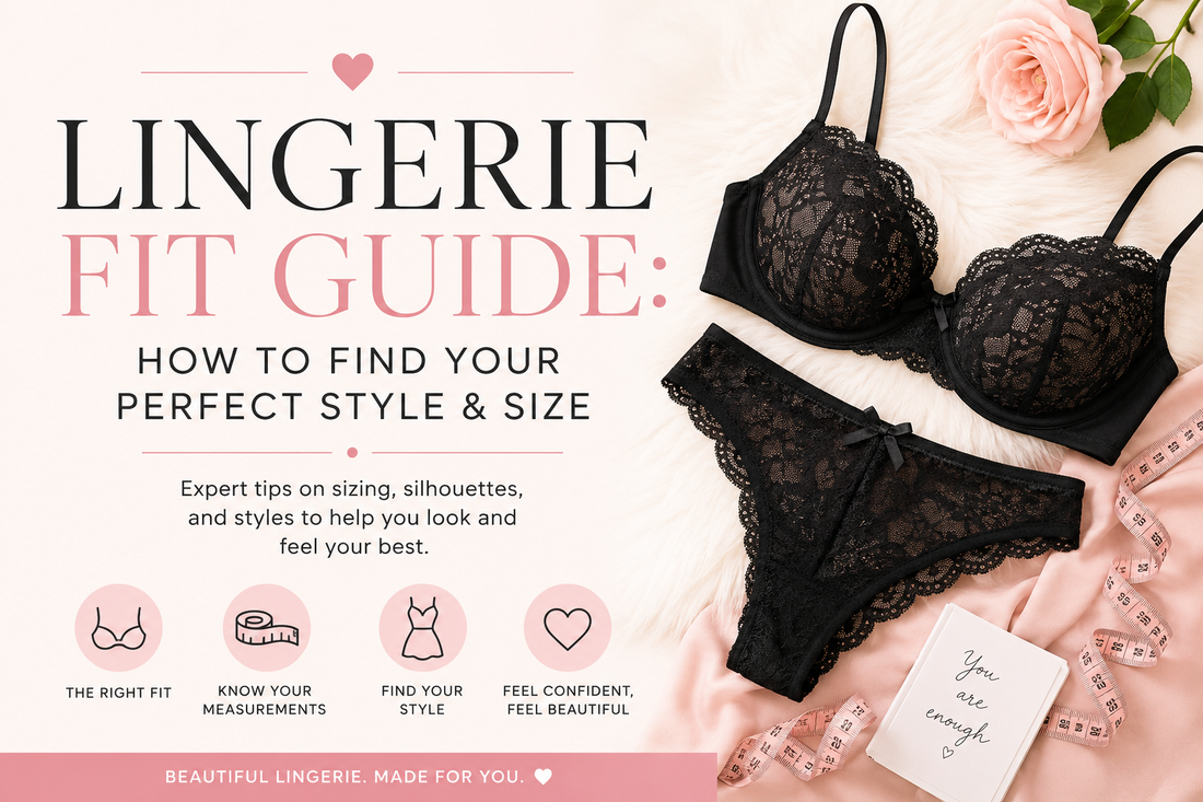 Lingerie Fit Guide: How to Find Your Perfect Style & Size