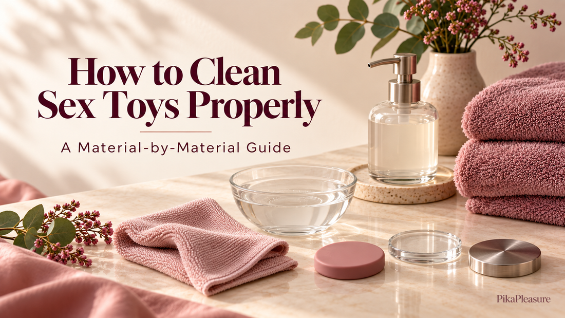 How to Clean Sex Toys Properly: A Material-by-Material Guide