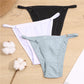 Women’s Low Waist Cotton Panties – 3 Pack Soft Sexy Briefs