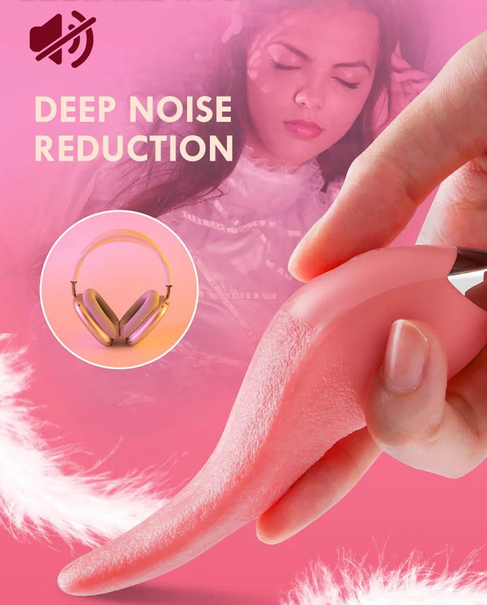 PleasurePulse Tongue Vibration Stimulator