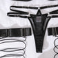 Luxury Strappy Harness Lingerie Set - Pik A Pleasure