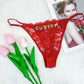 Personalized Name Lace G-String – Sheer Breathable Thong - Pik A Pleasure