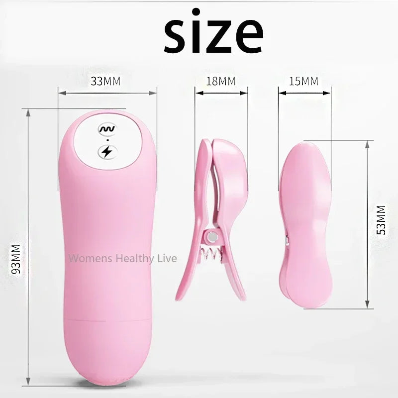 Electric Nipple Sensation Clips