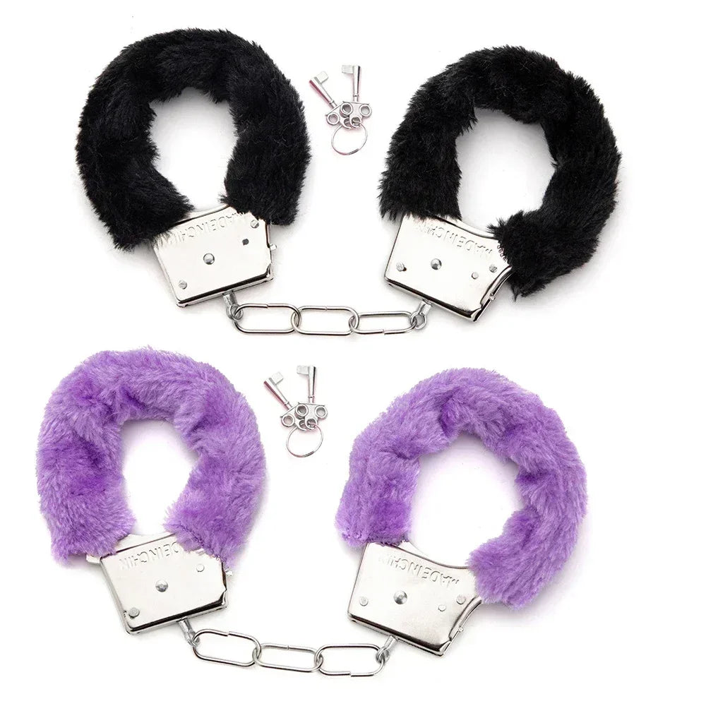Fur Cuff Set - Pik A Pleasure