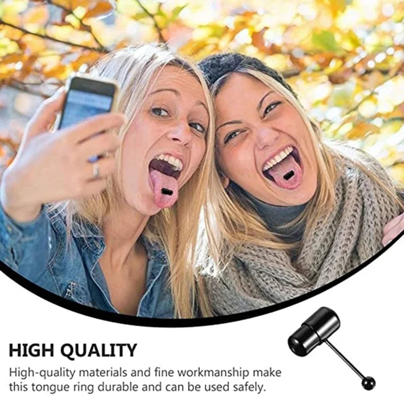 Pleasure Pulse Tongue Ring - Pik A Pleasure