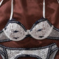 Luxury Sheer Mesh Hollow-Out Lingerie Set - Pik A Pleasure