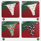 Festive Christmas Thong Set – 4 Pcs, Breathable & Shiny