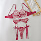 Seductive Transparent Lace Bra and G-String - Pik A Pleasure
