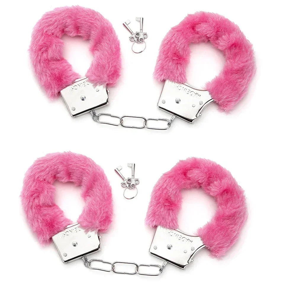 Fur Cuff Set - Pik A Pleasure
