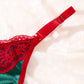 Festive Custom Bra and Panty Set for Christmas