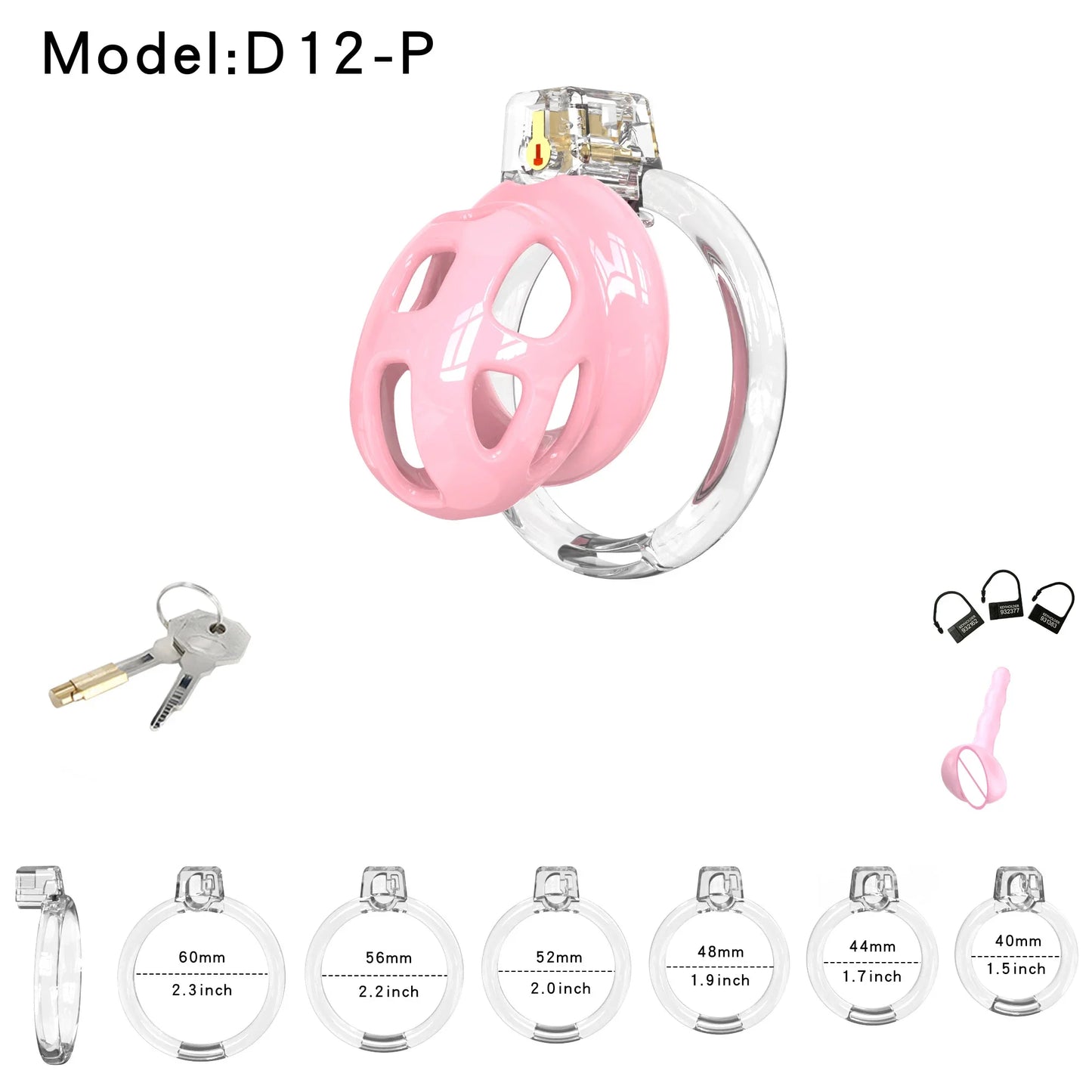 Mamba Male Chastity Cage – Super Soft Silicone