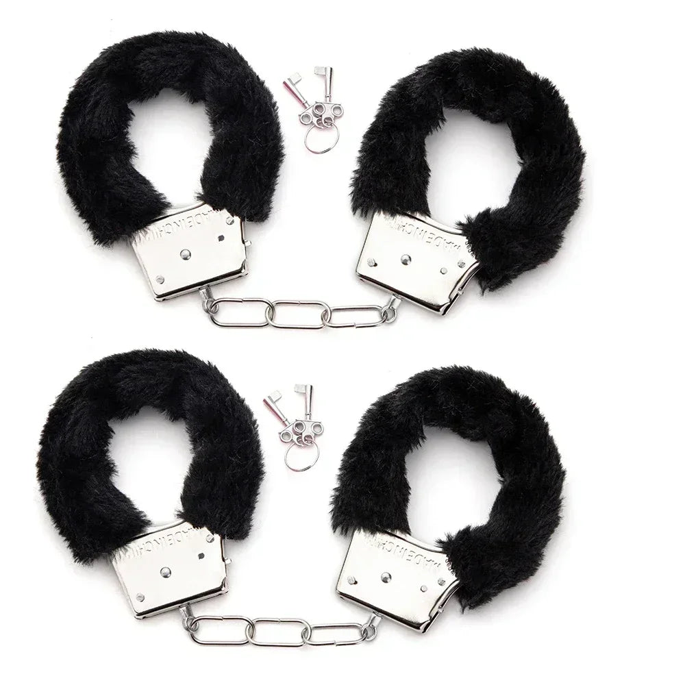 Fur Cuff Set - Pik A Pleasure