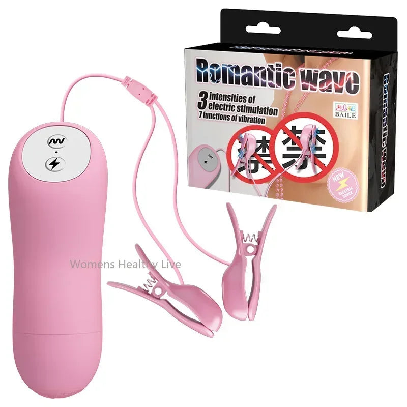 Electric Nipple Sensation Clips