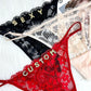 Personalized Name Lace G-String – Sheer Breathable Thong - Pik A Pleasure