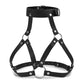 PU Leather Harness Bra - Pik A Pleasure