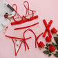 Sheer Mesh Bra and Panty Set for Women - Pik A Pleasure
