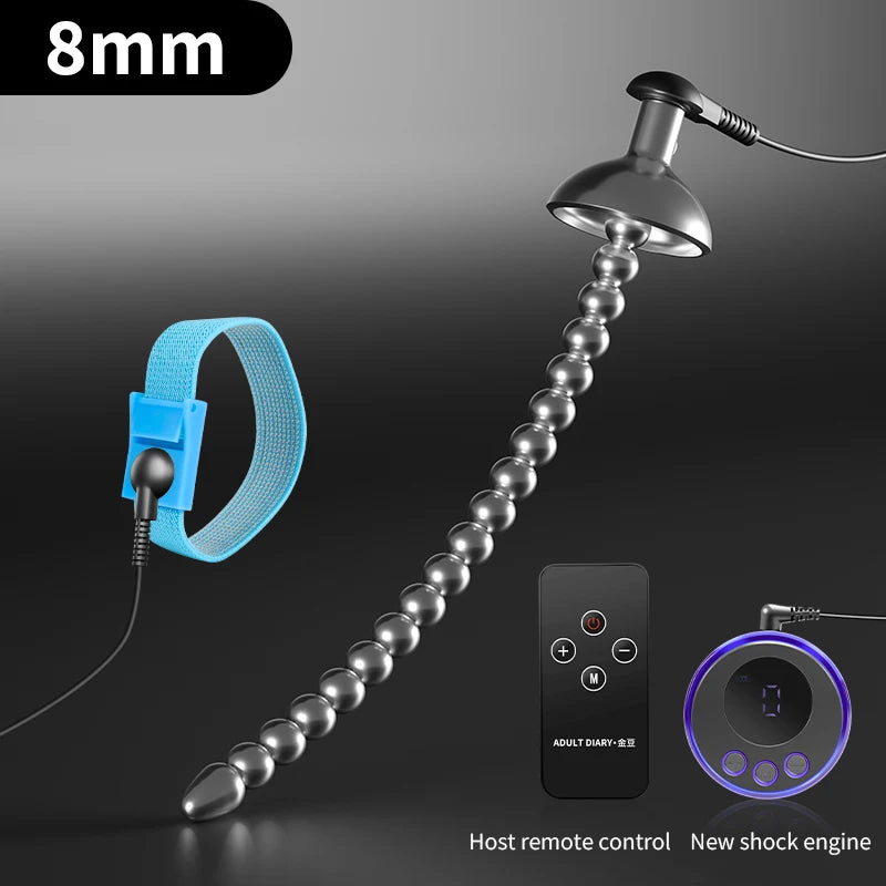 Stainless Steel Urethra Dilator Electric Stimulation Rod