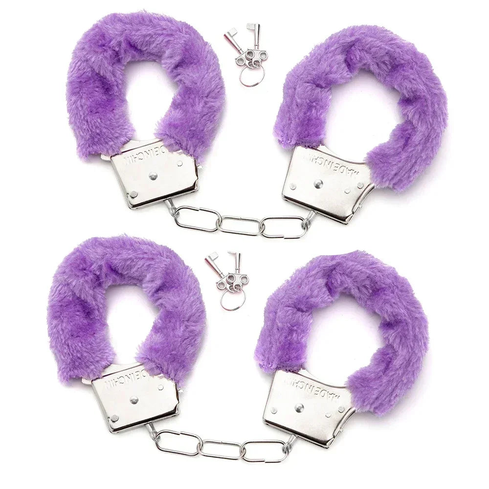Fur Cuff Set - Pik A Pleasure