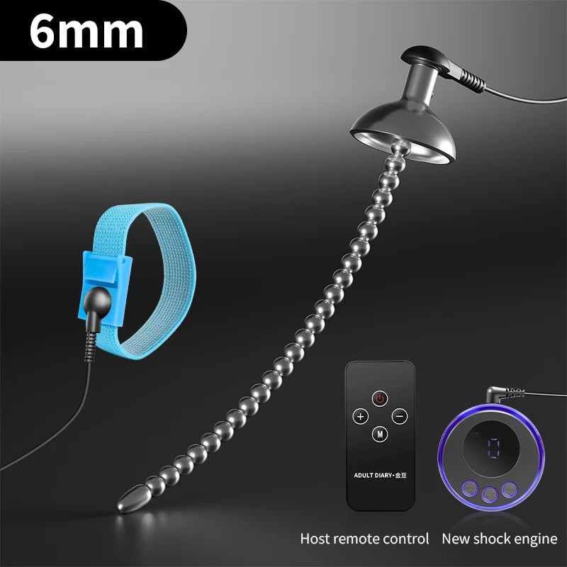 Stainless Steel Urethra Dilator Electric Stimulation Rod