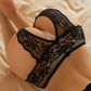 Open Lace Crotchless