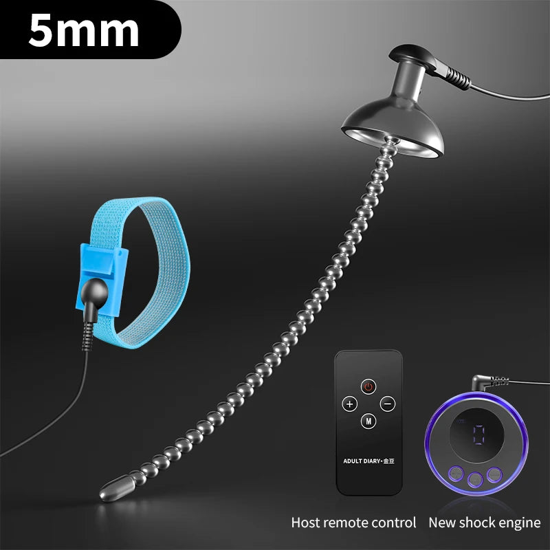 Stainless Steel Urethra Dilator Electric Stimulation Rod