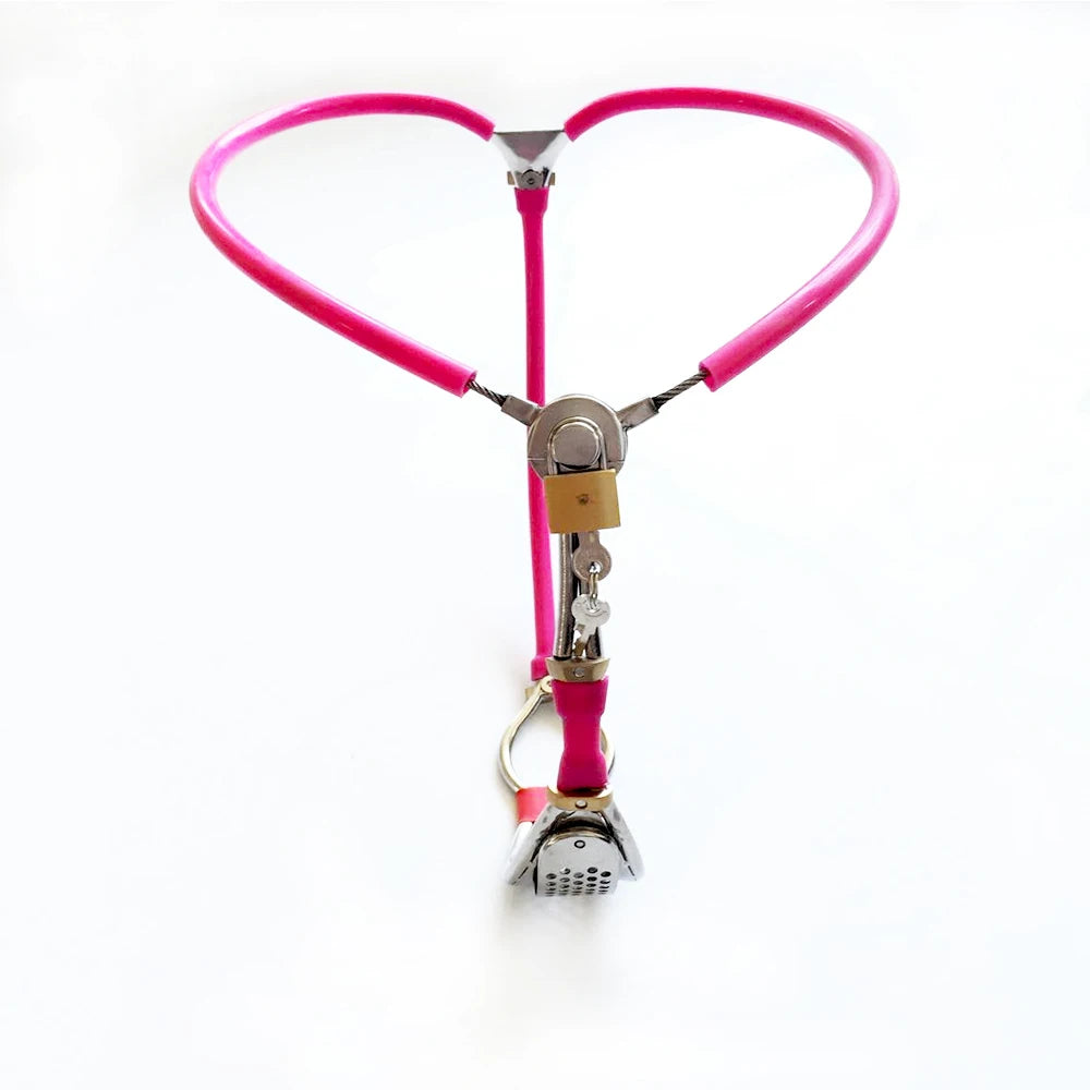 Discreet Female Stainless Steel Chastity Device