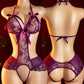 Crotchless Chemise Lace Babydoll Bodysuit - Pik A Pleasure