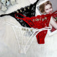 Personalized Name Lace G-String – Sheer Breathable Thong - Pik A Pleasure