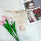 Personalized Name Lace G-String – Sheer Breathable Thong - Pik A Pleasure