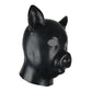 PU Black Pig Face Hood