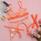 Sheer Mesh Bra and Panty Set for Women - Pik A Pleasure