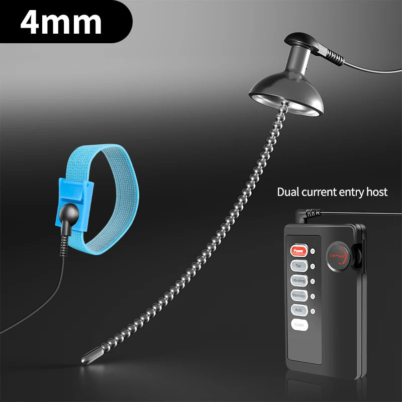 Stainless Steel Urethra Dilator Electric Stimulation Rod