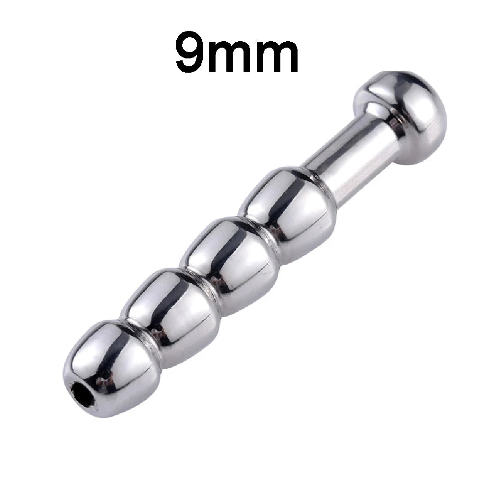 Stainless Steel Hollow Penis Plug – Urethral Dilator Sounding Tool PENIS PLUG PU