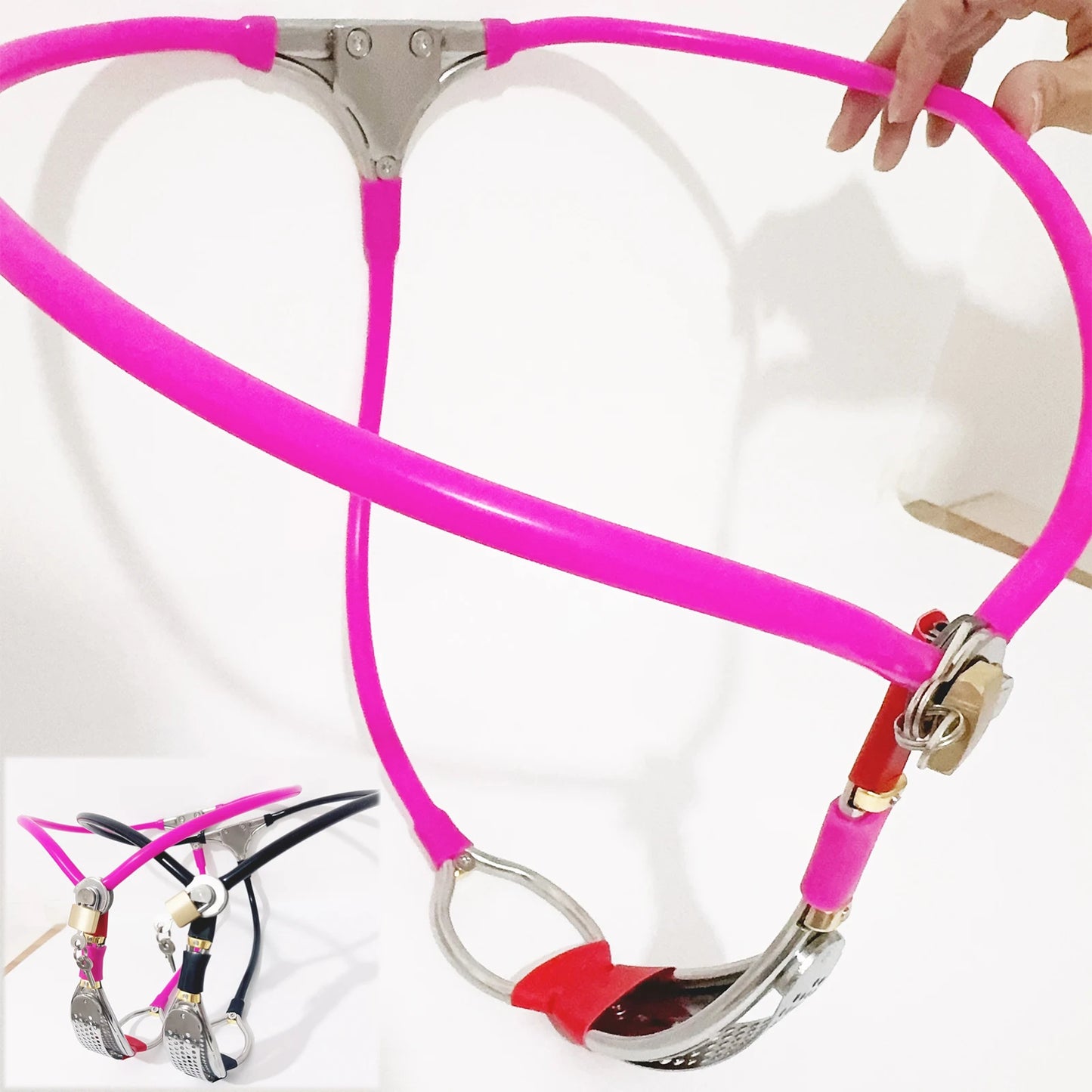 Discreet Female Stainless Steel Chastity Device