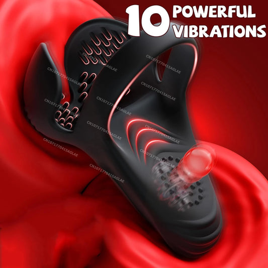 Vibrating Cock Ring for Men – Couples Pleasure Enhancer