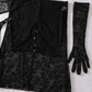 Seductive Sheer Lace Maxi Dress - Pik A Pleasure