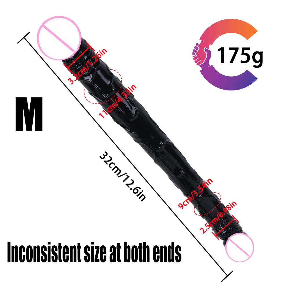 Double Penetration Jelly Dildo – Soft, Long & Lifelike