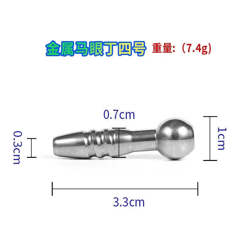 Stainless Steel Hollow Penis Plug – Urethral Dilator Sounding Tool PENIS PLUG PU