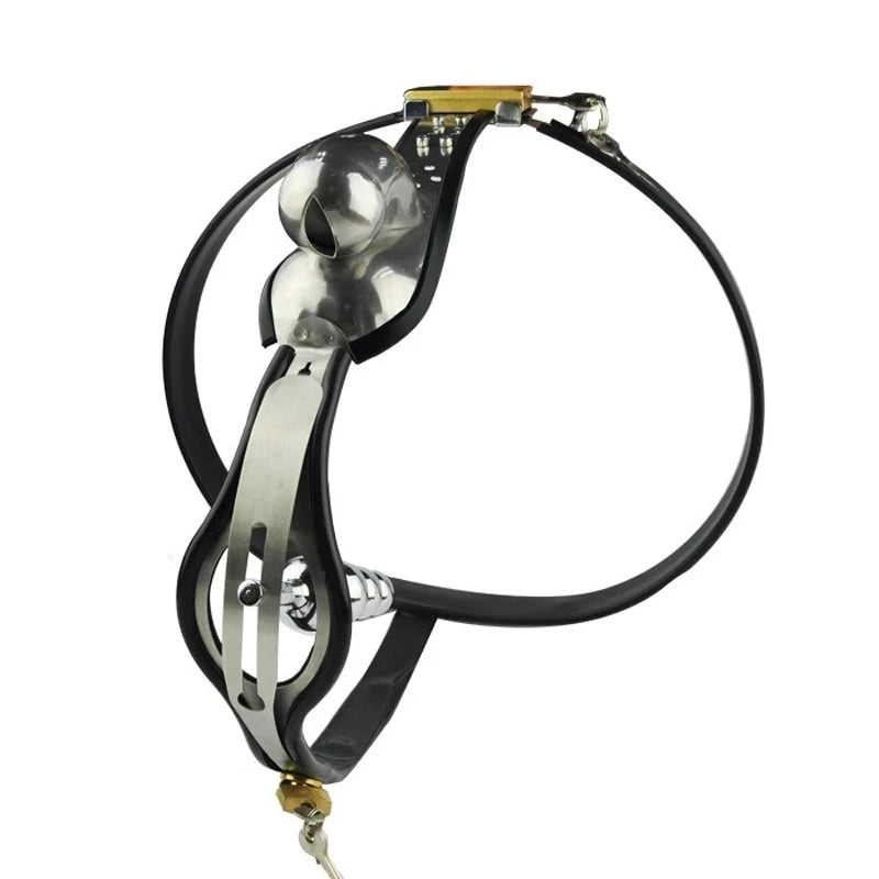 BDSM Male Stainless Steel Chastity Device