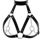 PU Leather Harness Bra - Pik A Pleasure