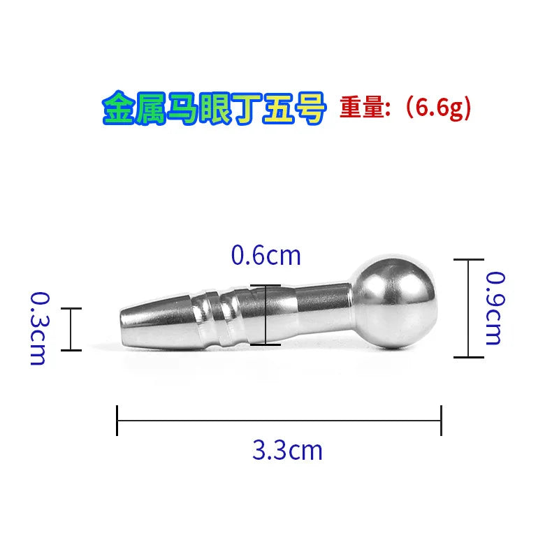 Stainless Steel Hollow Penis Plug – Urethral Dilator Sounding Tool PENIS PLUG PU